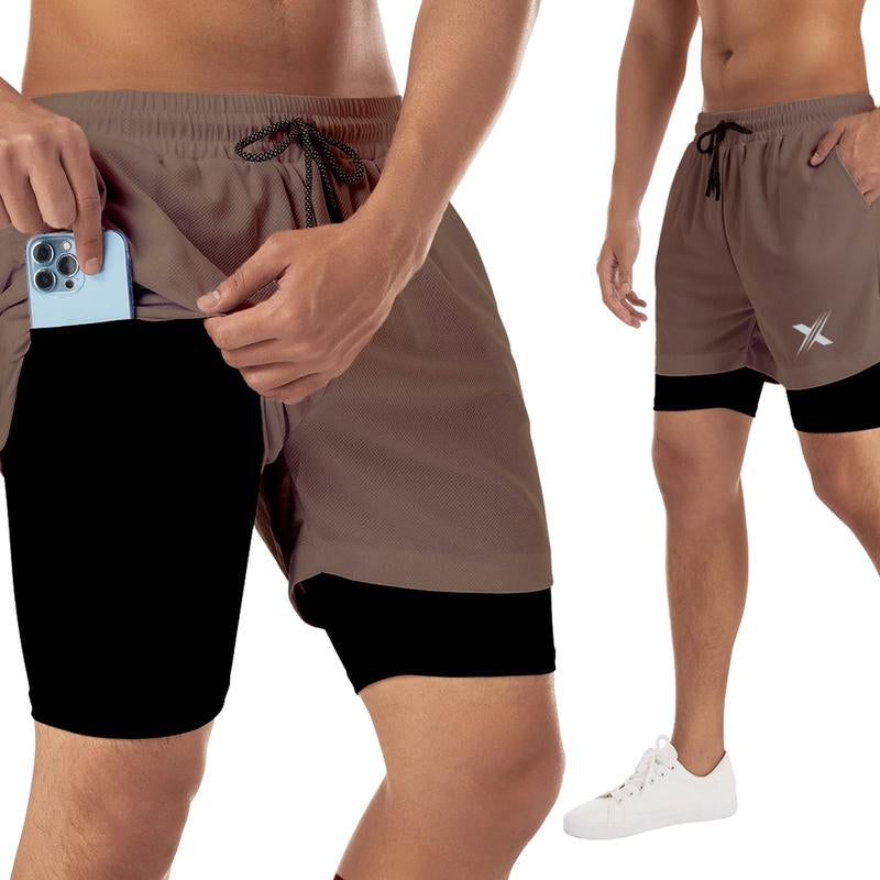 Extreme Fit XTF VAPOR Men'S Liner Running Shorts – Lightweight, Breathable & Performance-Ready for Workouts & Training