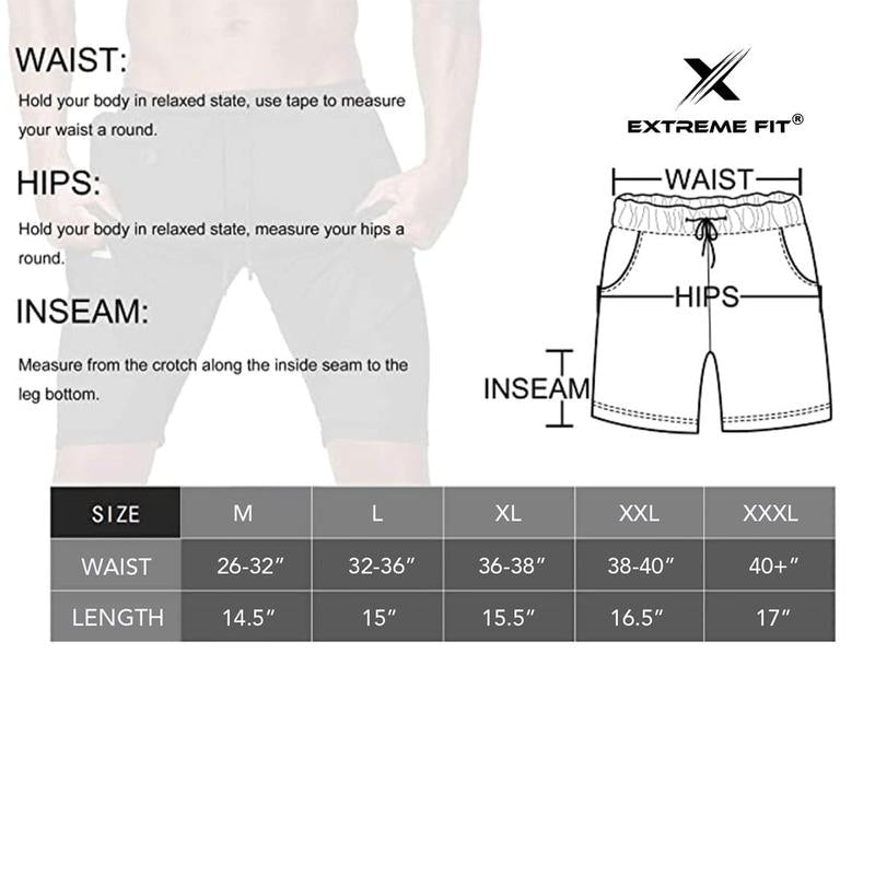Extreme Fit XTF VAPOR Men'S Liner Running Shorts – Lightweight, Breathable & Performance-Ready for Workouts & Training