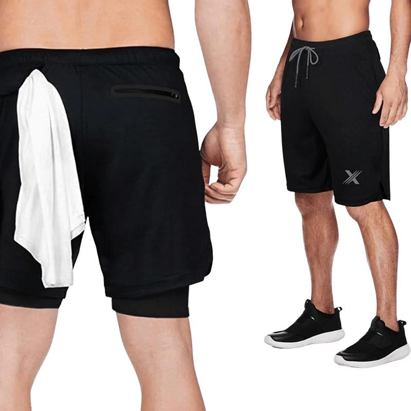 Extreme Fit XTF VAPOR Men'S Liner Running Shorts – Lightweight, Breathable & Performance-Ready for Workouts & Training