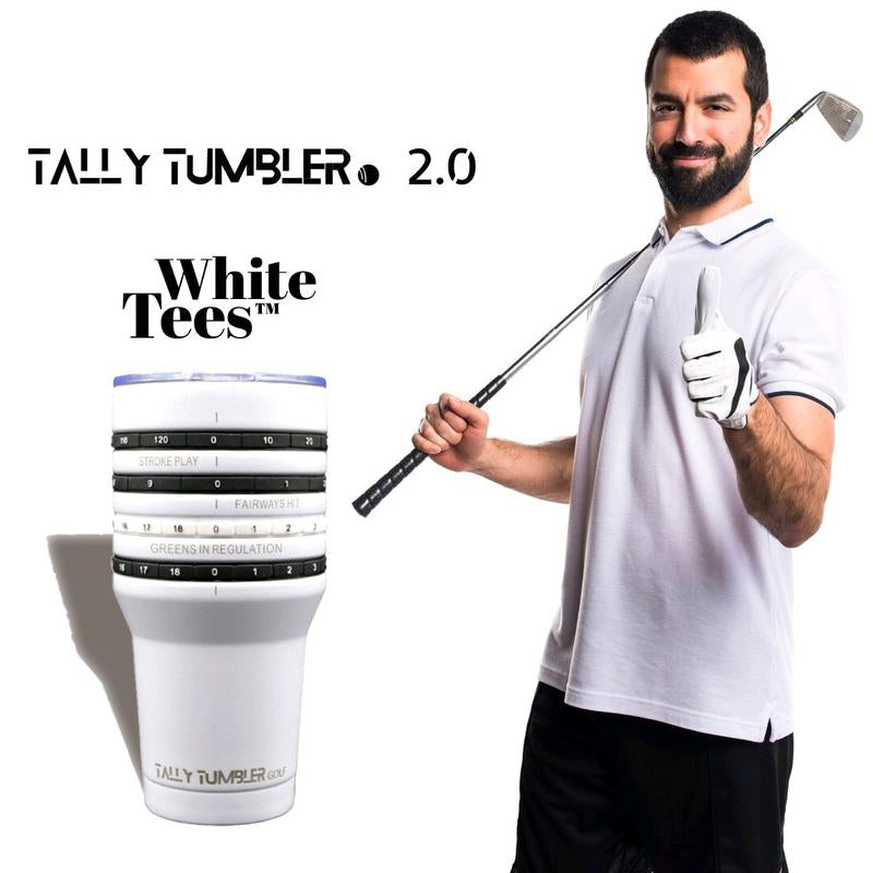 Tally Tumbler Golf Drink Drinkware Washable Beverage Cup Water Bottles