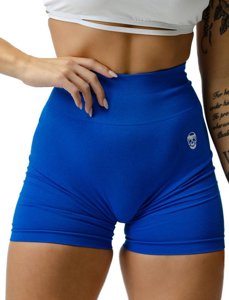 3PK Infinity Seamless Shorts by Gymreapers Moisture-Wicking Breathable Gym Shorts, Diamond Gusset Crotch,Scrunch Back, Two-Tier Waistband, Squat Proof