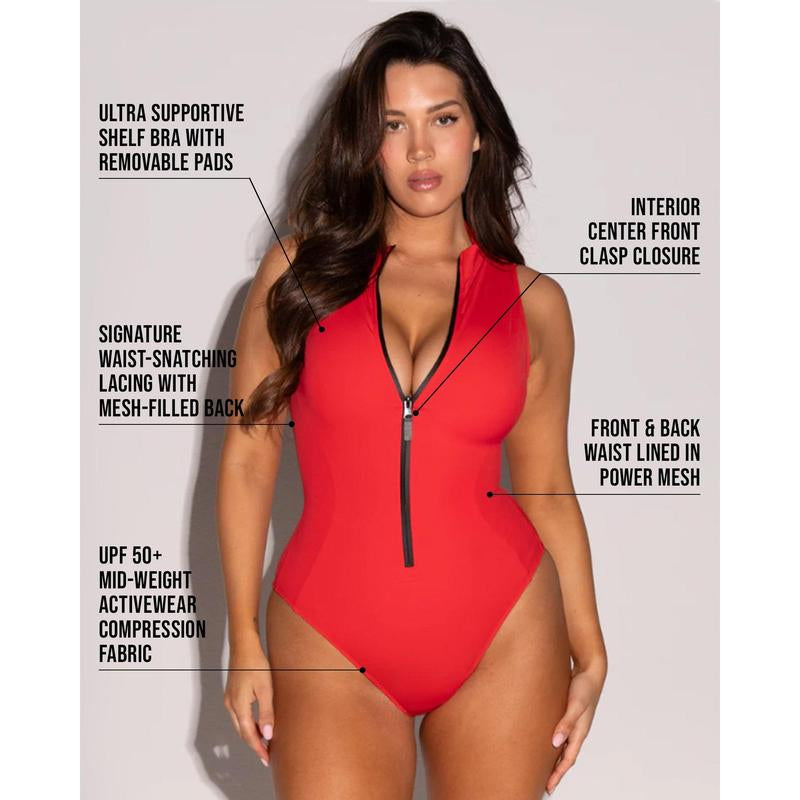 Sleeveless Surfy - Red